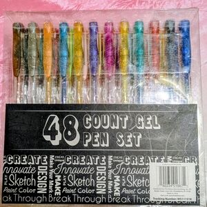 48 Count Gel Pen Set